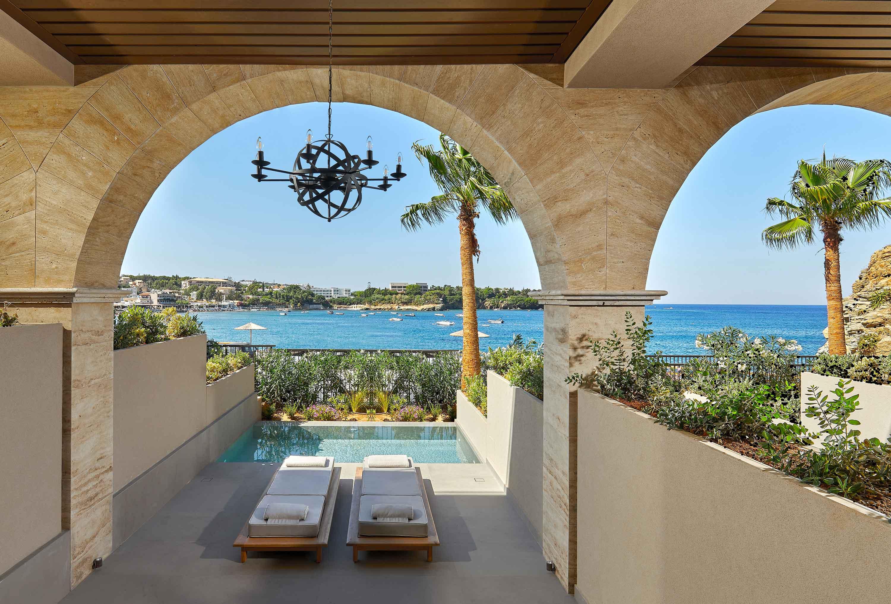 Castello Infinity Suites - Adults Only Agia Pelagia Екстериор снимка