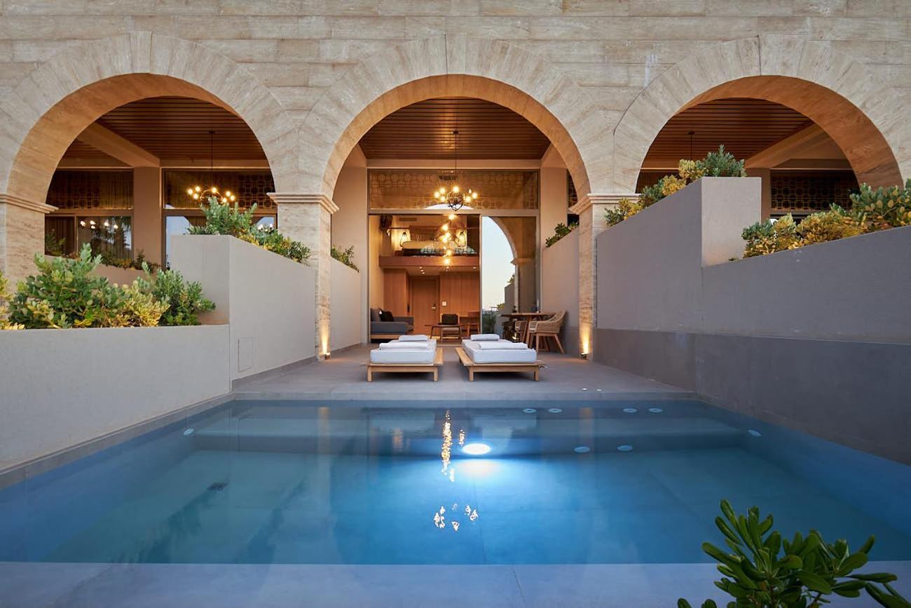 Castello Infinity Suites - Adults Only Agia Pelagia Екстериор снимка