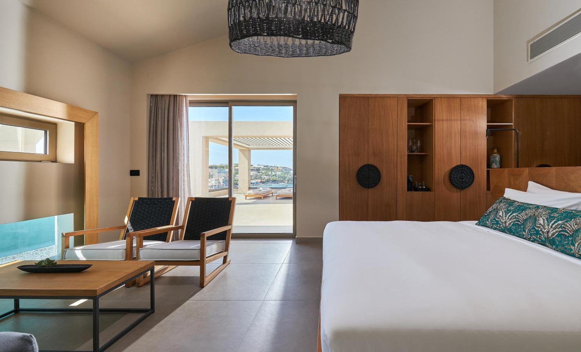 Castello Infinity Suites - Adults Only Agia Pelagia Екстериор снимка