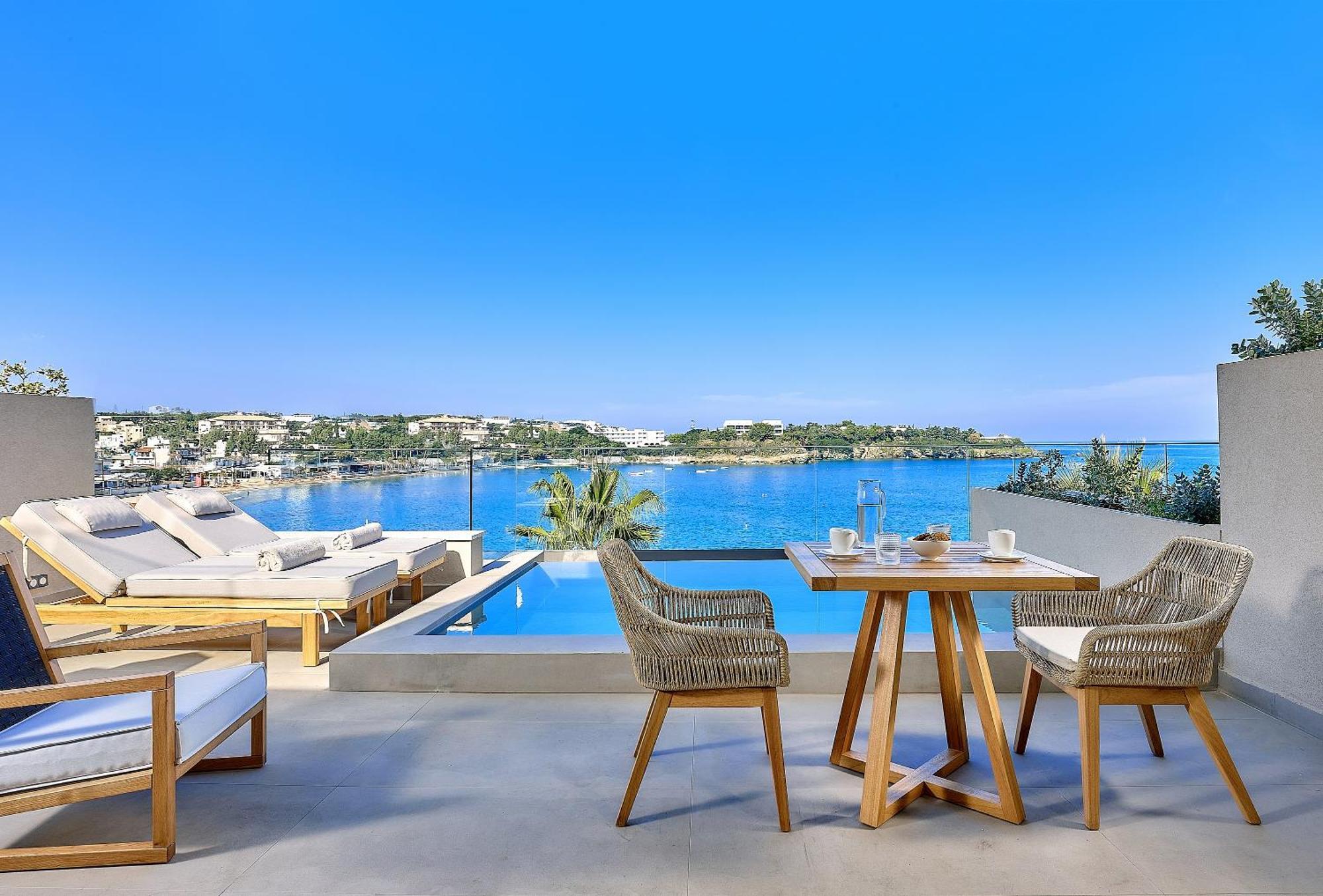 Castello Infinity Suites - Adults Only Agia Pelagia Екстериор снимка